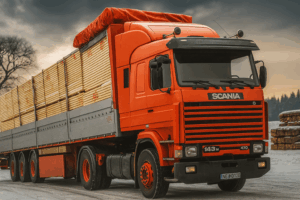H.D. Transporte Spedition – moderner LKW für Gütertransport