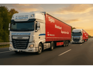 H.D. Transporte Spedition – moderner LKW für Gütertransport